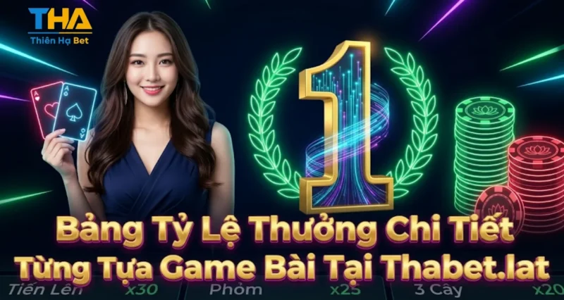 Bảng Tỷ Lệ Thưởng Chi Tiết Từng Tựa Game Bài Tại Thabet.lat