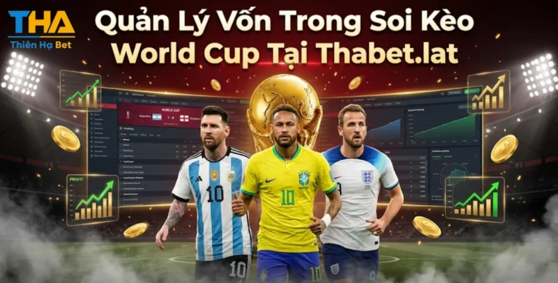 Quản Lý Vốn Trong Soi Kèo World Cup Tại Thabet.lat