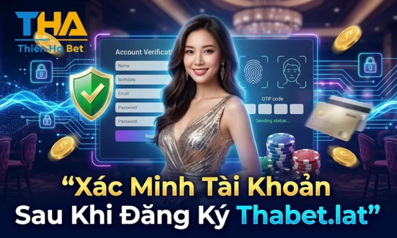 Xác Minh Tài Khoản Sau Khi Đăng Ký Thabet.lat